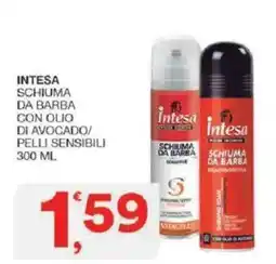 Sisa Intesa schiuma da barba con olio di avocado offerta
