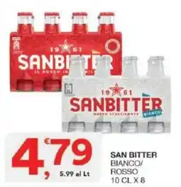 Sisa San bitter bianco/rosso offerta