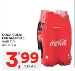 Sisa Coca-Cola/Fanta/Sprite offerta