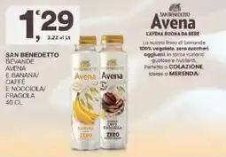 Sisa San Benedetto bevande avena offerta