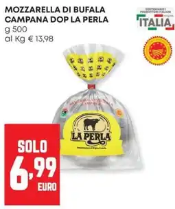 Panorama Mozzarella di bufala campana dop la perla offerta