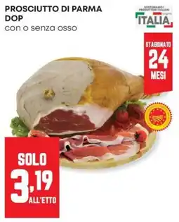 Panorama Prosciutto di Parma DOP offerta