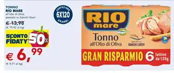 Esselunga Tonno all'olio di oliva 120 g(ml) offerta