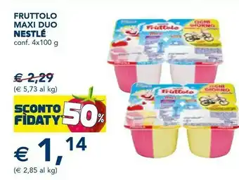 Esselunga Fruttolo maxi duo 400 g(ml) offerta