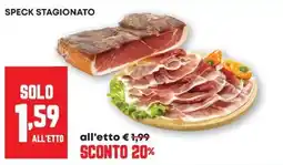 Pam Speck stagionato offerta