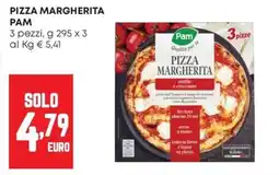 Panorama Pizza Margherita Pam offerta