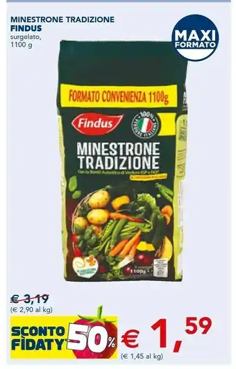 Esselunga Minestrone tradizione 1100 g offerta