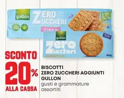 Panorama Biscotti zero zuccheri aggiunti Gullón offerta