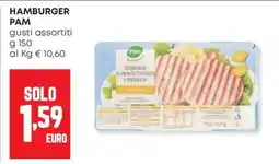 Panorama Pam Hamburger offerta