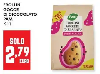 Frollini gocce di cioccolato Pam