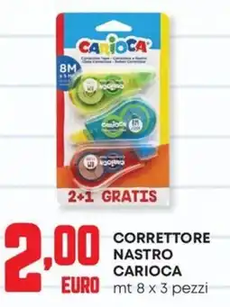 Panorama Correttore nastro Carioca offerta