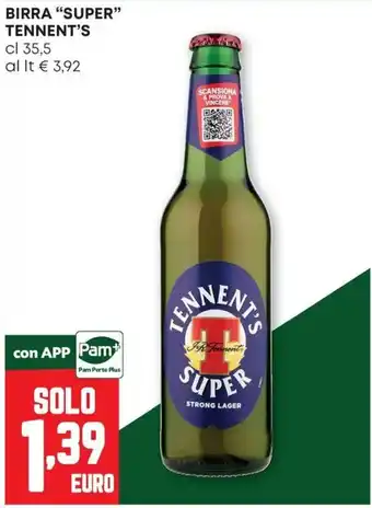 Pam Birra Super Tennent's offerta