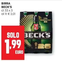 Pam Birra Beck's offerta