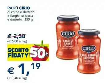 Esselunga Ragu di carne offerta