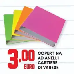 Panorama Copertina ad anelli cartiere di Varese offerta