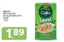 Sisa Gallo Riso Blond offerta
