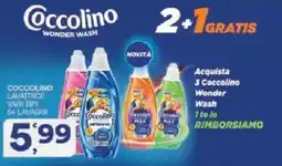 Sisa Coccolino Wonder Wash offerta