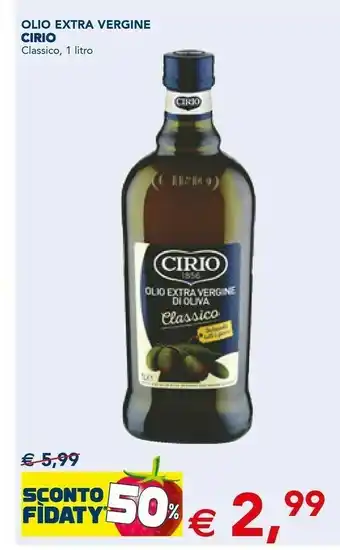 Esselunga Olio extra vergine d'oliva classico 1000 g(ml) offerta