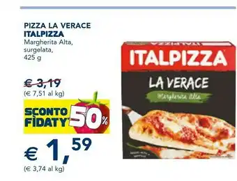 Esselunga Pizza la verace 425 g offerta