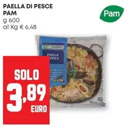 Pam Paella di pesce Pam offerta