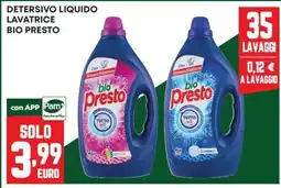 Panorama Detersivo liquido lavatrice bio presto offerta