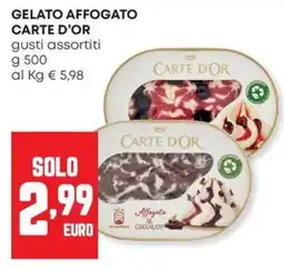 Panorama Gelato affogato Carte d'Or offerta