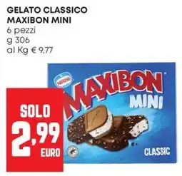 Panorama Gelato classico Maxibon mini offerta