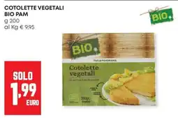 Panorama Cotolette vegetali Pam & Panorama offerta