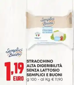 Panorama Stracchino alta digeribilità senza lattosio semplici e buoni offerta