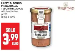 Pam Filetti di tonno a pinna gialla Tesori dell'Arca offerta