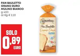 Pam Pan Bauletto Grano Duro Mulino Bianco offerta