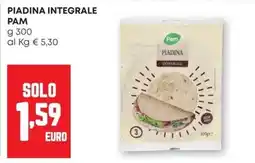 Pam Piadina integrale Pam offerta