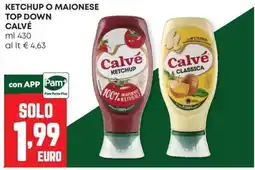Panorama Ketchup o maionese Calvé offerta
