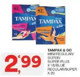 Sisa Tampax & Go offerta