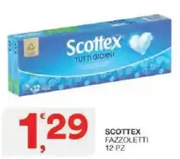 Sisa Scottex Fazzoletti offerta