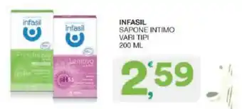 Sisa Infasil sapone intimo offerta