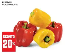 Panorama Peperoni gialli o rossi offerta