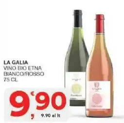Sisa La Galia Vino Bio Etna offerta