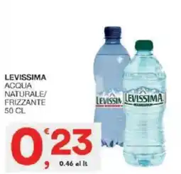 Sisa Acqua naturale frizzante Levissima offerta
