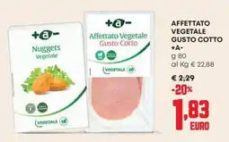 Panorama Affettato Vegetale Gusto Cotto +A- offerta