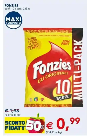 Esselunga Fonzies gli originali 235 g(ml) offerta