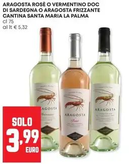 Panorama Aragosta Rosè offerta