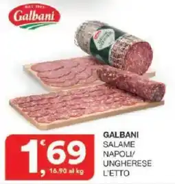 Sisa Galbani Salame Napoli/Ungherese offerta
