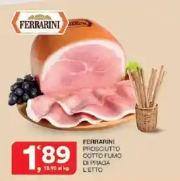 Sisa Ferrarini Prosciutto Cotto Fumo di Praga offerta