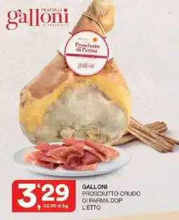Sisa Galloni Prosciutto Crudo di Parma DOP offerta
