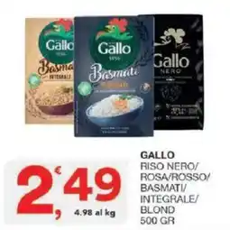 Sisa Gallo riso nero/ rosa/rosso/ basmati/ integrale/ blond offerta