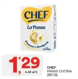 Sisa Chef panna cucina offerta