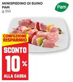 Pam Minis piedino di suino Pam offerta