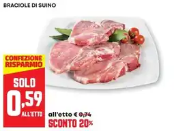 Pam Braciole di suino offerta