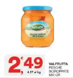 Sisa Valfrutta pesche sciroppate offerta